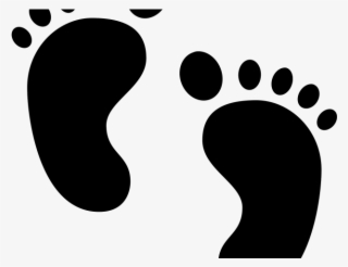 Baby Feet Vector - Baby Feet Clipart Red #9094943