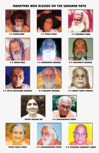 Mahatmas Who Blessed - Collage #9095114