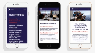 There Was Strong Focus On Typography On The Website - Iphone #9095689