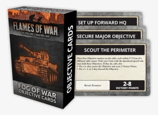 Contains 30 Fog Of War Objective Cards - Fog Of War Objective Cards #9096586