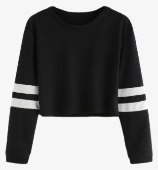 #black #white #stripe #aesthetic #teen #trend #blackamdwhite - Crop Top Shirts Long Sleeve #9096587 #black #white #stripe #aesthetic #teen #trend #blackamdwhite - Crop Top Shirts Long Sleeve #9096587