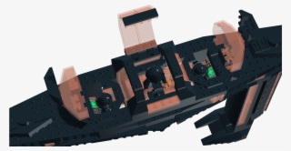 Opening Sentry Posts, And Cockpit With Rinzler - Tron Recognizer Lego #9097285