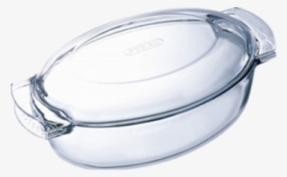 Pyrex Oval Casserole - Recipiente Horno Con Tapa #9097562
