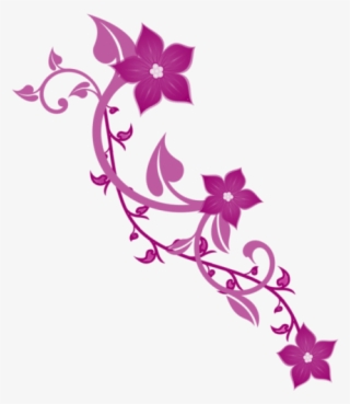 Flower Swirls Png - Transparent Floral Swirl Png - Free Transparent PNG ...