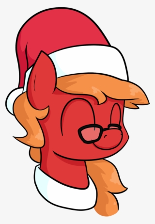 Moonatik, Bust, Christmas, Glasses, Hat, Holiday, Male, - Cartoon #9098293