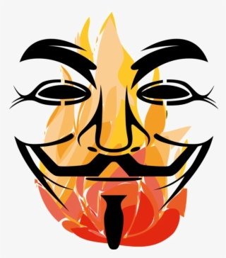 Anonymous Mask Png No Background - Guy Fawkes Mask #9098547