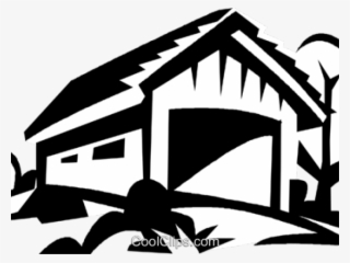 Covered Bridge Cliparts - Covered Bridge Clipart #9098840