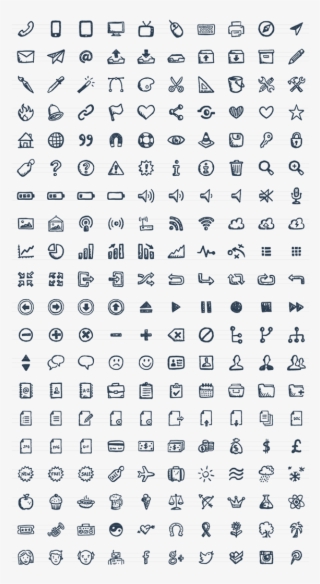 Jolly Icons Free 36 Free Hand-drawn Vector Icons - Hand Drawn Bullet Points #9099475