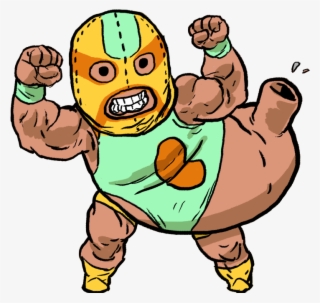 A Luchador Stomach For The Menudo Episode - Cartoon #9099768 A Luchador Stomach For The Menudo Episode - Cartoon #9099768