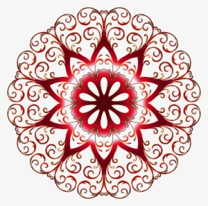 Prismatic Flourish Snowflake 3 No Background Clip - Clip Art #910369