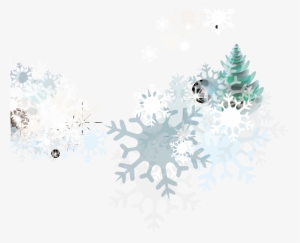 Creative Snowflake Background Snow Hanging Clip - Snow #910655