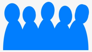 People Audience Group Crowd Silhouette Blu - Multitud De Gente Silueta #910681