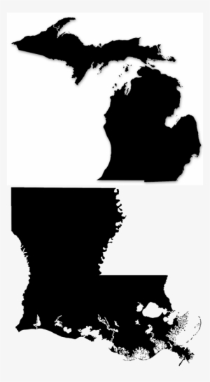 14disaster Relief Michigan And Louisianna - Michigan Map With Capital #910917