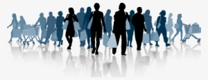 Shoppers - Crowd Shopping Png #910992