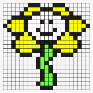 Undertale Flowey Grid Google Search Bit Characters - Flowey Pixel Art #911278