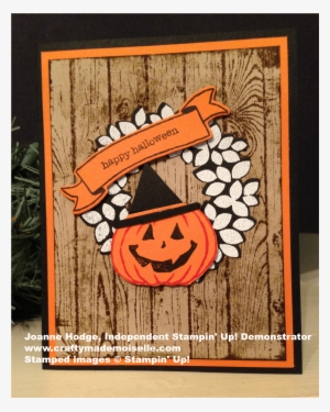 Su Wondrous Wreath Jack O Lantern Witch Punch Art - Jack-o'-lantern #911341