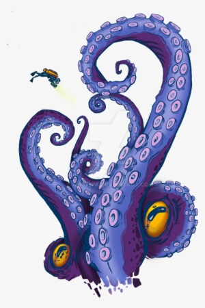 Tentacles Print By Morfiya On Deviantart - Transparent Tentacles #911865