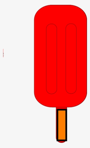 Red Popsicle Clip Art At Clker - Popsicle Clip Art #912575