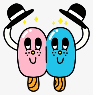 Icecream Popsicle Mochi Kawaii Cute Softbot Png - Raklamile #912681