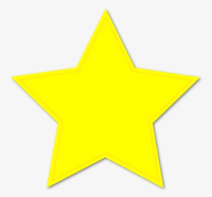 Gold Star Border Clipart Star Clipart - Yellow Star With Black ...