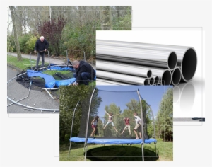 Magic Circle - Kids Going On A Trampoline #913793