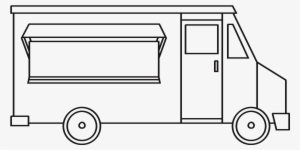 Food Truck Icon - Drawing Of A Food Truck #914985
