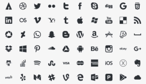 500 Best Social Media Icons Psd Ai Png Svg Eps Formats - Social Icon Png White #915531