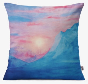 Dailyobjects Pastel Vibes Watercolor 2 12" Cushion - Cushion #916021