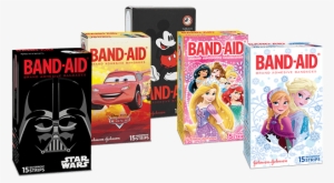 Product Group Shot - Band Aid Character Strips Frozen 15s #916050