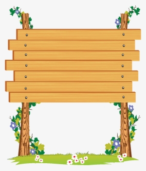 Wooden Signboard Clipart #916480