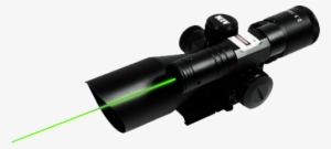 5-10x40g Compact Mil Dot Scope With Laser - Aim Sports Inc. #916685