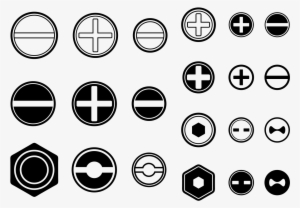 Screw Free Vector Art - Screw Vector #917095