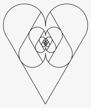 Sacred Geometry Angle Drawing - Sacred Geometry Love Heart #917598