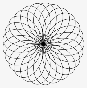 Sacred Geometry Mandala Overlapping Circles Grid Symbol - Sacred Geometry Mandala Art #917650