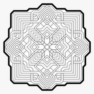 Geometry Coloring Pages-coloring For Grown Ups - Mandala Sacred Geometry Geometric #917880
