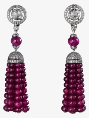 Red And White Earrings Png Clipart - Ear Rings Png #918446