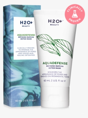 Aquadefense Refining Matcha Detox Mask - H2o Plus Aquadefense Refining Matcha Detox Mask 2oz #918802