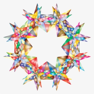 Banner Transparent Download Colorful Geometric Big - Caminando 2 #919172