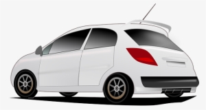 Passenger Car Automotive Car Driving Vehic - White Car Clipart #919365