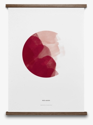 Paper Collective Red Moon Poster #919835