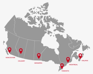 Airbase Services Across Canada - 2015 Canada Election Map #9100302