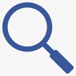 Facebook Search Icon - Blue Magnifying Glass Icon #9100346