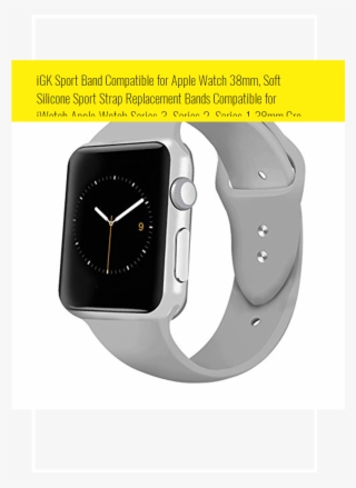 Igk Sport Band Compatible For Apple Watch 38mm, Soft - Analog Watch #9101502
