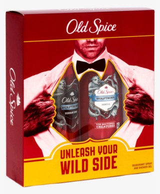 Old Spice Wolfthorn Geschenkset Duschgel & Deospray - Old Spice Unleash Your Wild Side #9102194