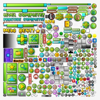 Geometry Dash Logo Png #9102333 Geometry Dash Logo Png #9102333