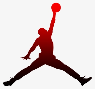 Red Jordan Logo Clipart - Air Jordan #9103116