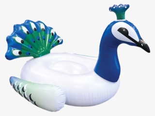 Inflatable Peacock Pool Floatie - Inflatable #9103575