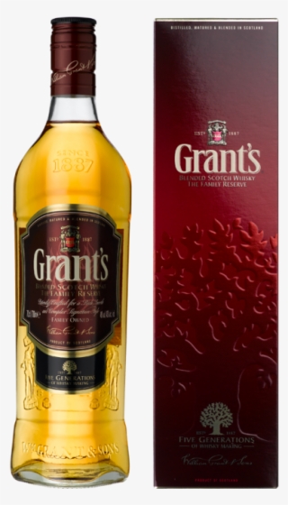Grants Whisky Png #9104556