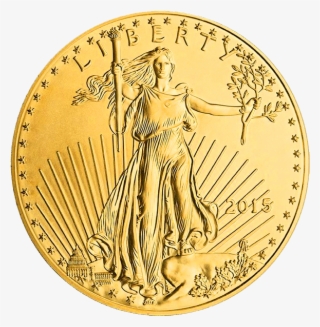 1 Oz Gold American Eagle Coin Back - American Gold Eagle #9104621