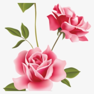 Pink Rose Clipart Pink Roses Clip Art Clip Art Spring - Pink Rose Free Clipart #9105797